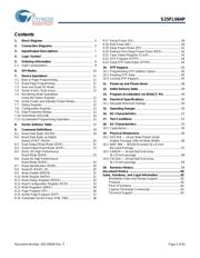 S25FL064P0XMFI001 Datasheet PDF page 3