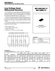 MC100EL17DW datasheet.datasheet_page 1