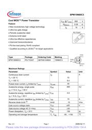 SPW15N60C3 datasheet.datasheet_page 1