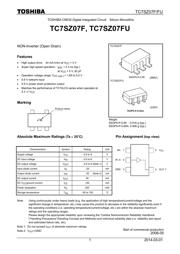 TC7SZ07F,LJ(CT 数据规格书 1