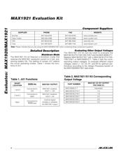 MAX1921EVKIT datasheet.datasheet_page 2