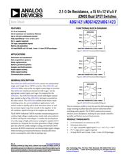 ADG1423BRMZ-REEL7 数据规格书 1