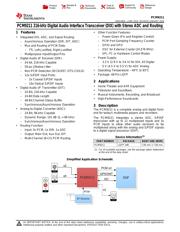 PCM9211PTR datasheet.datasheet_page 1