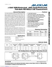 MAX13444EASAT 数据规格书 1