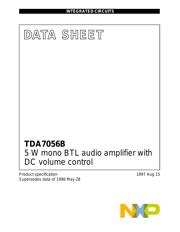 TDA7056B/N1,112 Datenblatt PDF