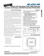 MAX7313AEG+ 数据手册