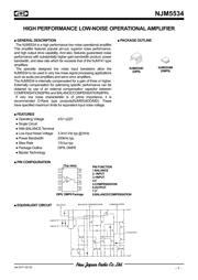 NJM5534DD datasheet.datasheet_page 1