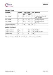 TLE4276GV50 datasheet.datasheet_page 6