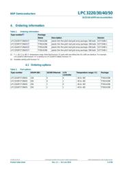 LPC3240FET296/01,5 数据规格书 4