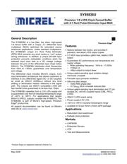 SY89838UMG TR datasheet.datasheet_page 1