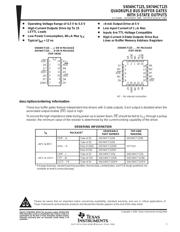 SN74HCT125D 数据规格书 1