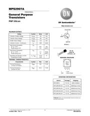 MPS2907ARLRAG Datenblatt PDF