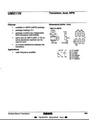 UMX11 datasheet.datasheet_page 1