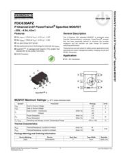 FDC638APZ datasheet.datasheet_page 1