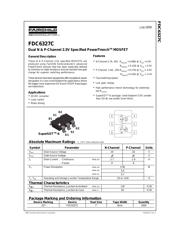FDC6327 数据规格书 1