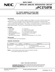 UPC2710TB-E3 datasheet.datasheet_page 1