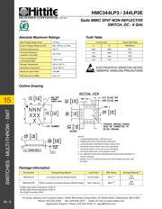 HMC344LP3E datasheet.datasheet_page 5