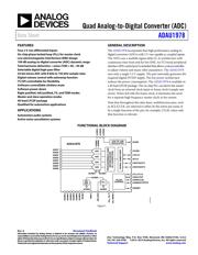 ADAU1978WBCPZ 数据规格书 1