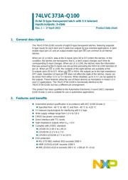 74LVC373APW-Q100 datasheet.datasheet_page 2