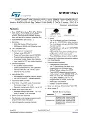 STM32F373C8T6 Datenblatt PDF