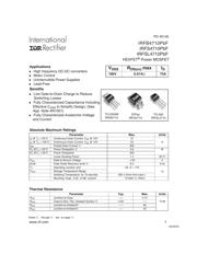 IRFB4710PBF Datenblatt PDF