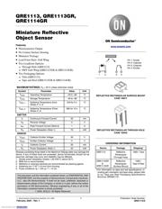 QRE1113 Datenblatt PDF