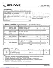PI5C162861B datasheet.datasheet_page 2