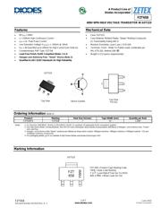 FZT658TA 数据规格书 1