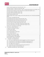 IS25LP128-JBLE 数据规格书 5