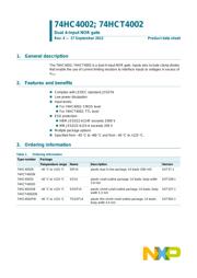 74HC4002D datasheet.datasheet_page 1