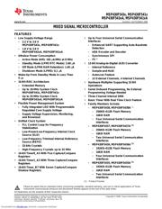 MSP430F5419AIZQW datasheet.datasheet_page 1