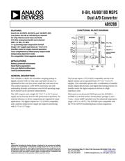 AD9288BSTZRL-40 Datenblatt PDF