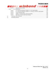 W631GG6KB-15 datasheet.datasheet_page 4