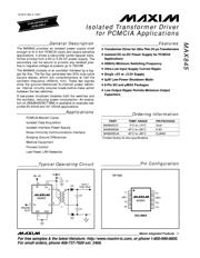 MAX845EUA+T Datenblatt PDF