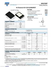 SIR470DP-T1-GE3 数据规格书 1