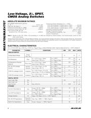 MAX4706EXK+ datasheet.datasheet_page 2