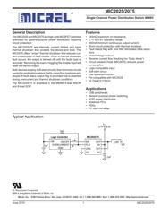 MIC2075-2YM TR datasheet.datasheet_page 1