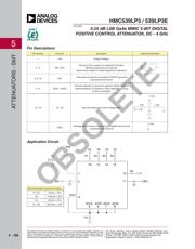 HMC539LP3ETR datasheet.datasheet_page 5