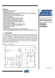 ATA6662-TAQY Datenblatt PDF