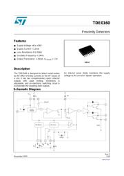 TDE 0160FP datasheet.datasheet_page 1