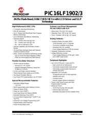 PIC16LF1902-I/SP 数据规格书 1