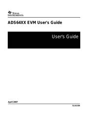 ADS6445EVM 数据规格书 1