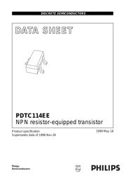 PDTC114 datasheet.datasheet_page 1