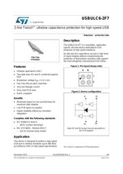 USBULC6-2F7 数据规格书 1