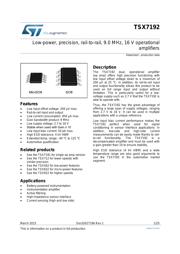 TSX7192IST datasheet.datasheet_page 1