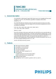 74HC283D,652 datasheet.datasheet_page 1