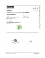 FDB8860 datasheet.datasheet_page 2