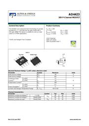 AO4423 数据手册