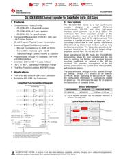 DS100KR800 datasheet.datasheet_page 1