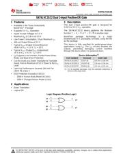 NC7WZ32K8X datasheet.datasheet_page 1